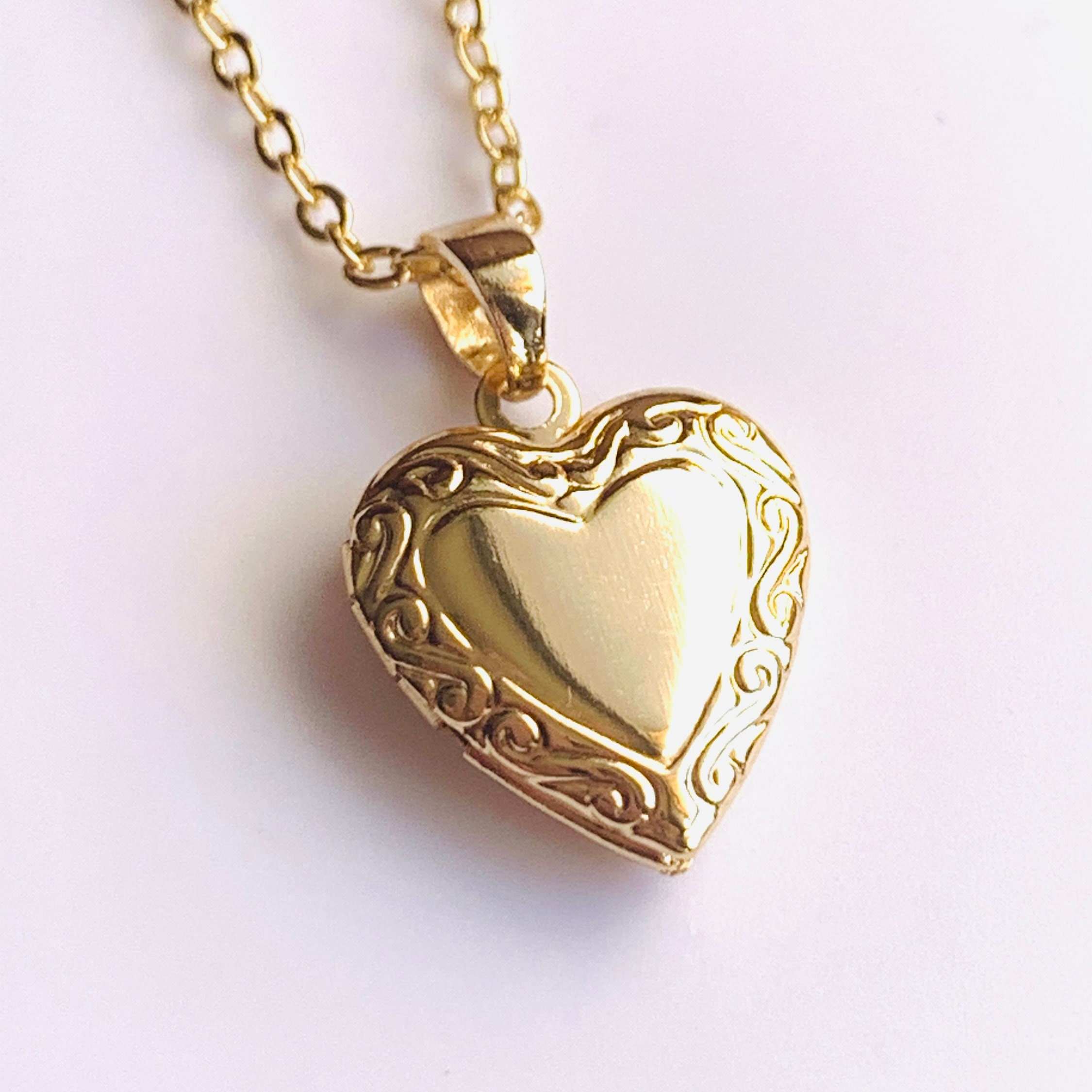 Heart Frame Locket Necklace by Shutterfly