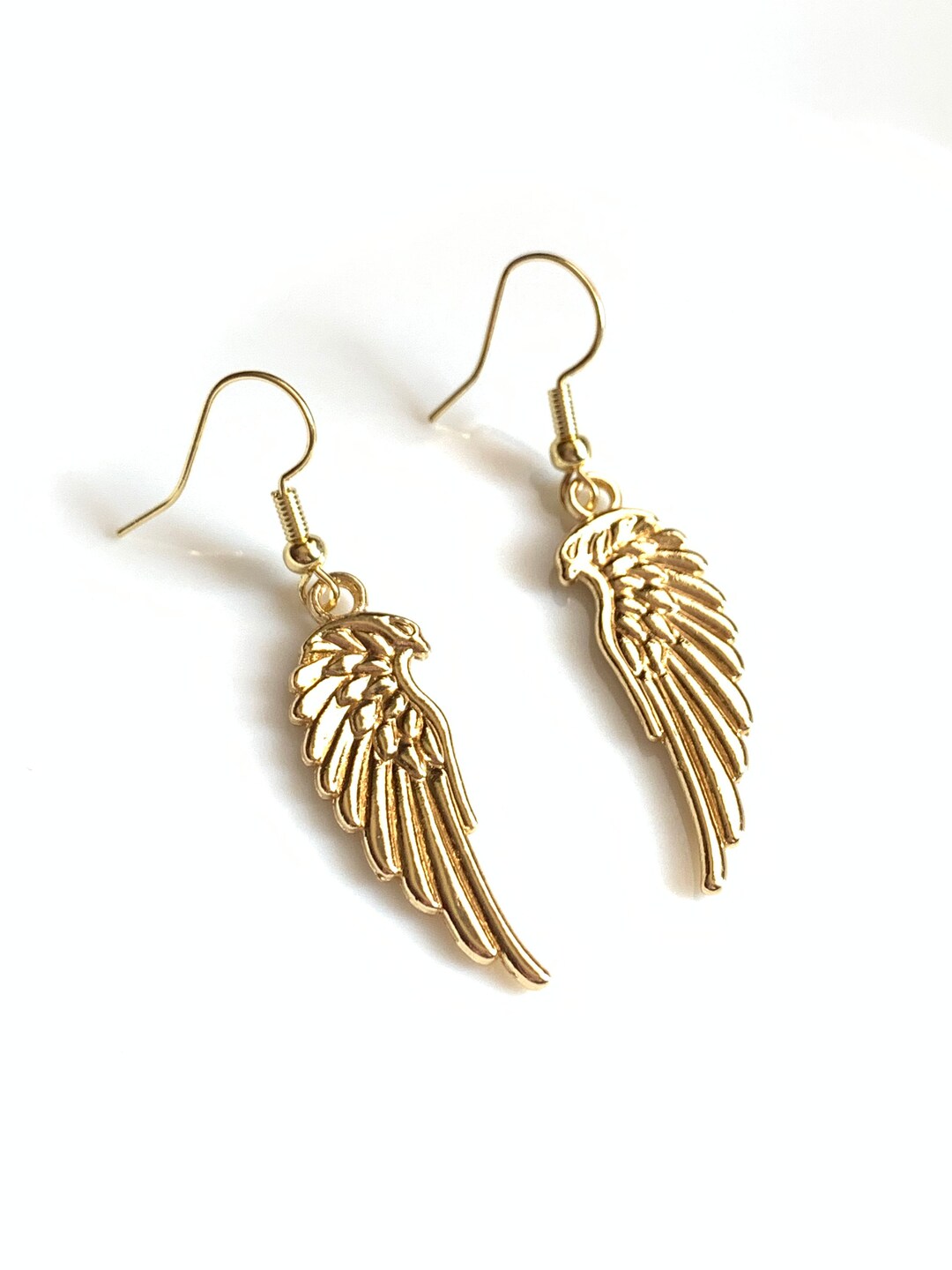 Angel Wing Earrings, Angle Wing Charm Dangle Earrings, Wings