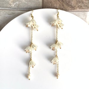 Lily of the Valley Dangle Earrings