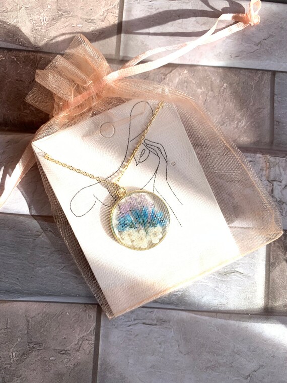 Fairy pendants made hotsell from dried plants