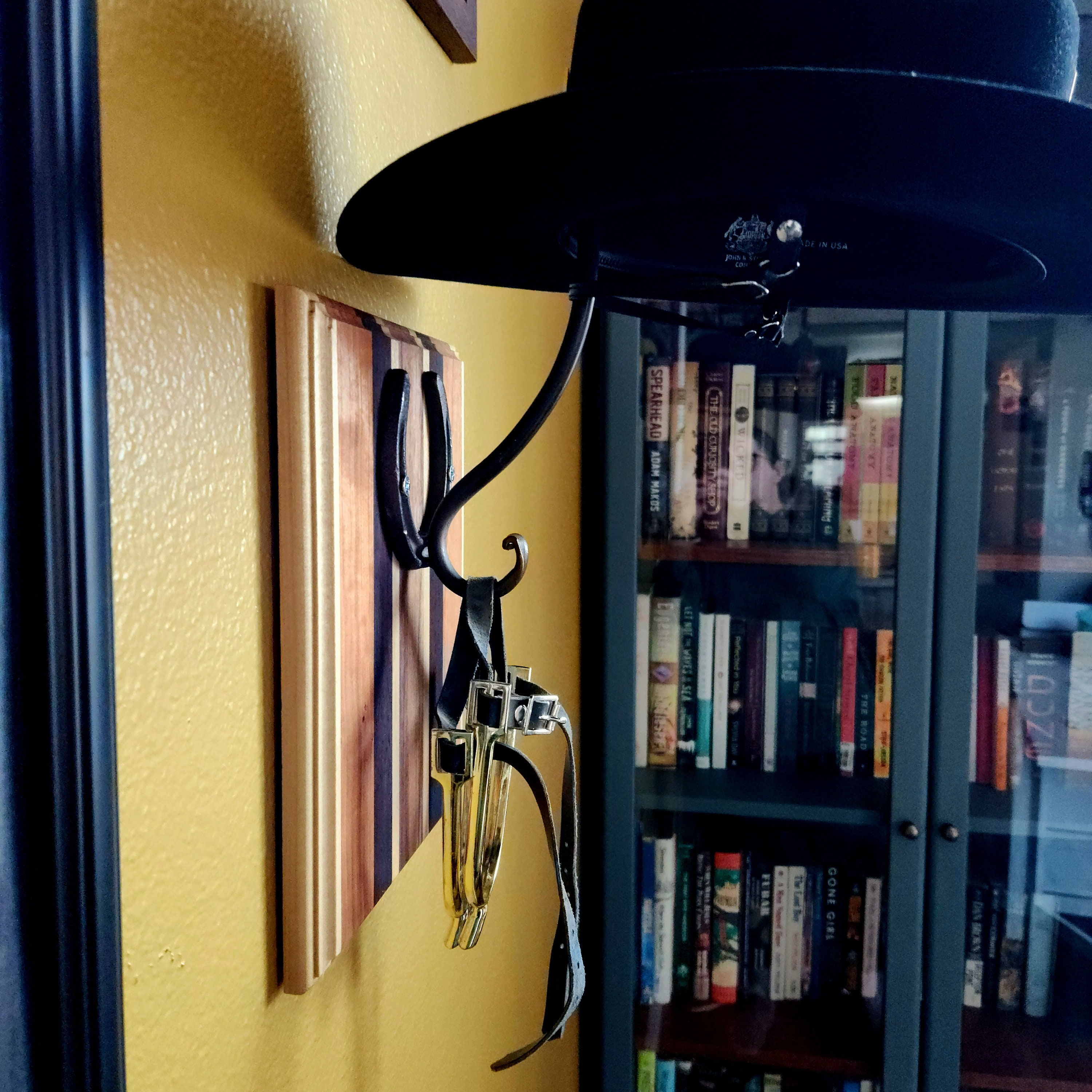 Horseshoe Hat Racks Stetson Rack Cowboy Hat Rack Etsy Canada