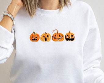 Jack O Lantern Sweat - Etsy UK