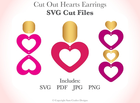 Cricut Leather Heart Earrings Cricut Maker Chiefs Leather Earrings