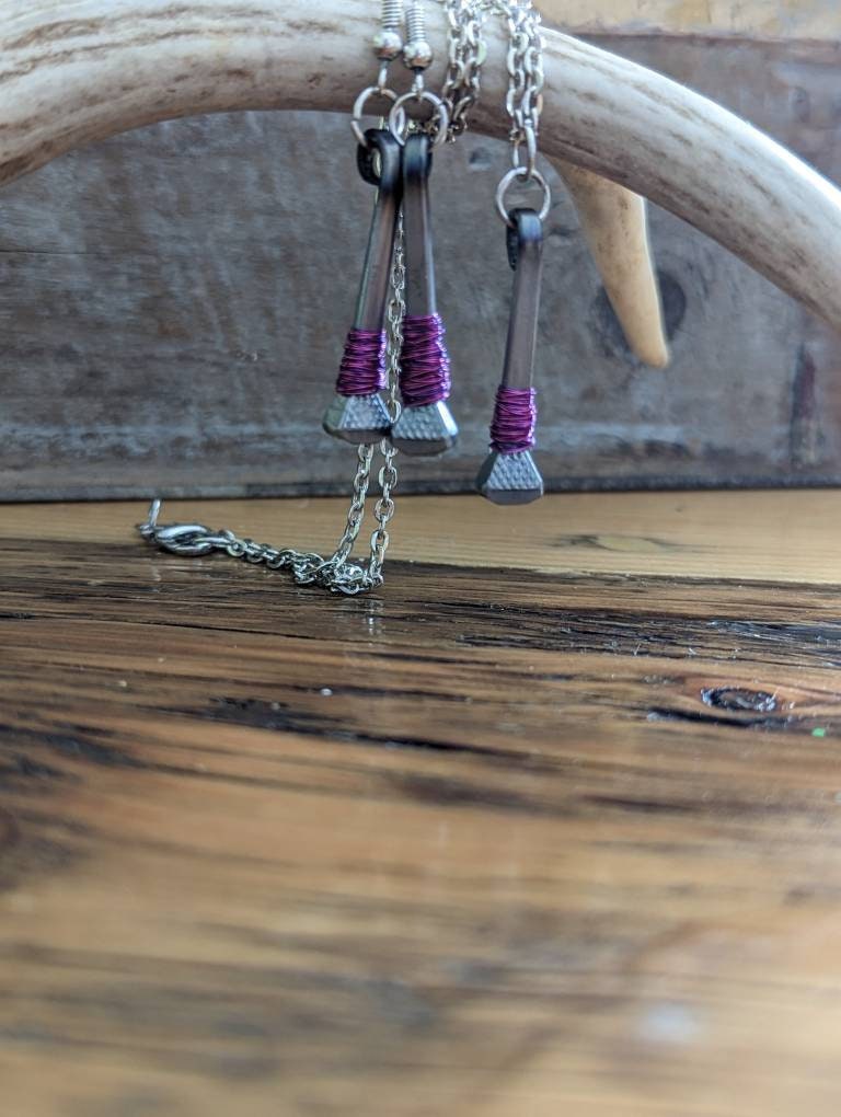 Horseshoe Nail Jewelry Etsy