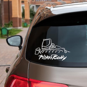 PistenBully Snowcat Snow Groomer Decal Car Decal FREE Shipping