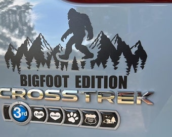 Bigfoot Big Foot Car Decal
