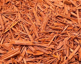 Red Sandalwood, Dried Sandalwood, Sandalwood, Dried Herbs and Roots, Dried Bark, Cut and Sifted, Organic Sandalwood, Dried Bark, Dried