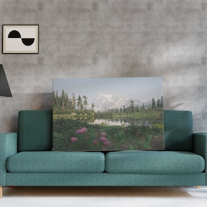 Mt. Baker Canvas Wall Art, Nature Art, Travel Art, Canvas Art Print