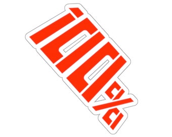 Mob 100% Symbol Sticker