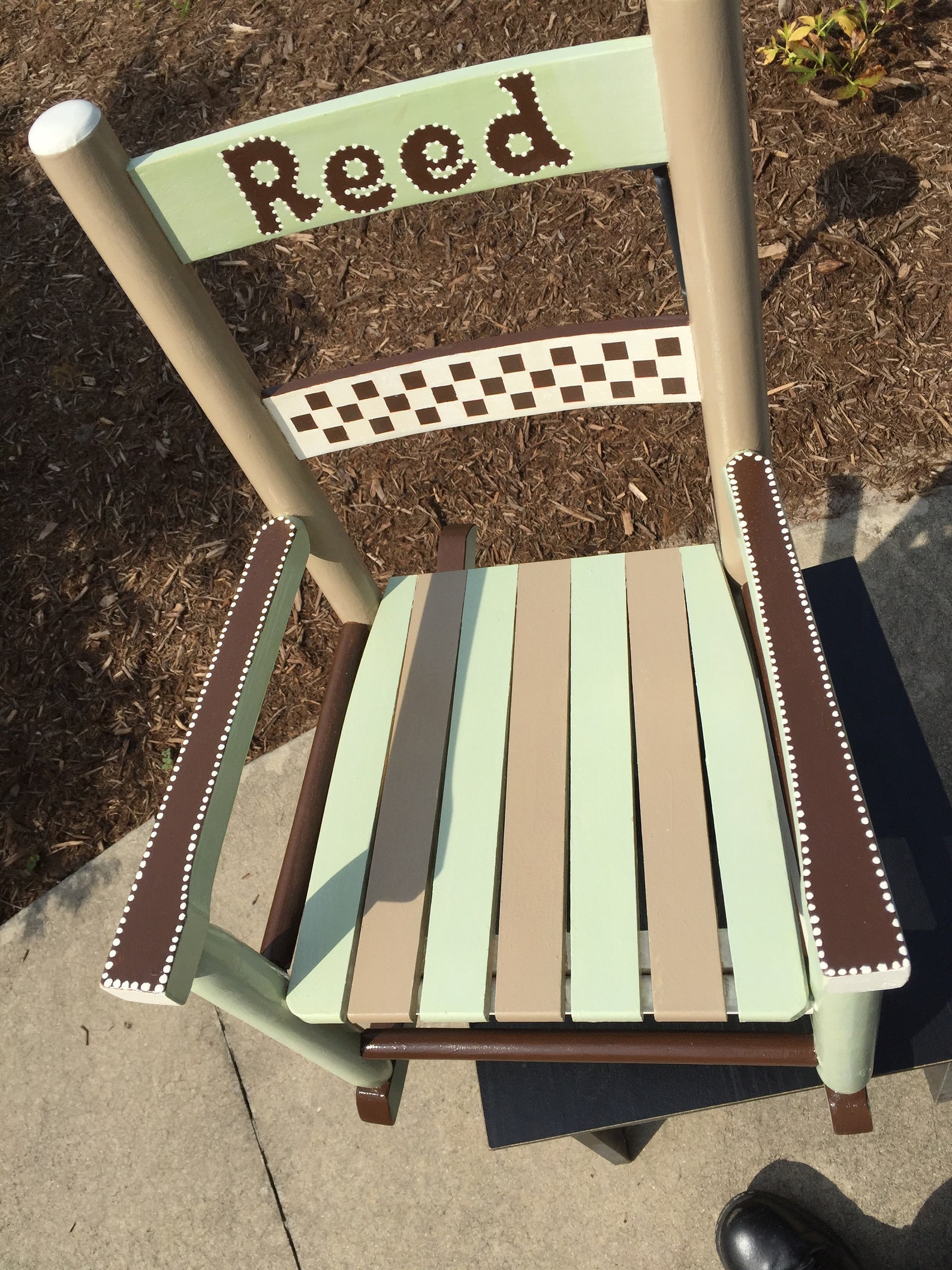Four Color Personalized 'REED' Toddler Rocking Chair - Etsy