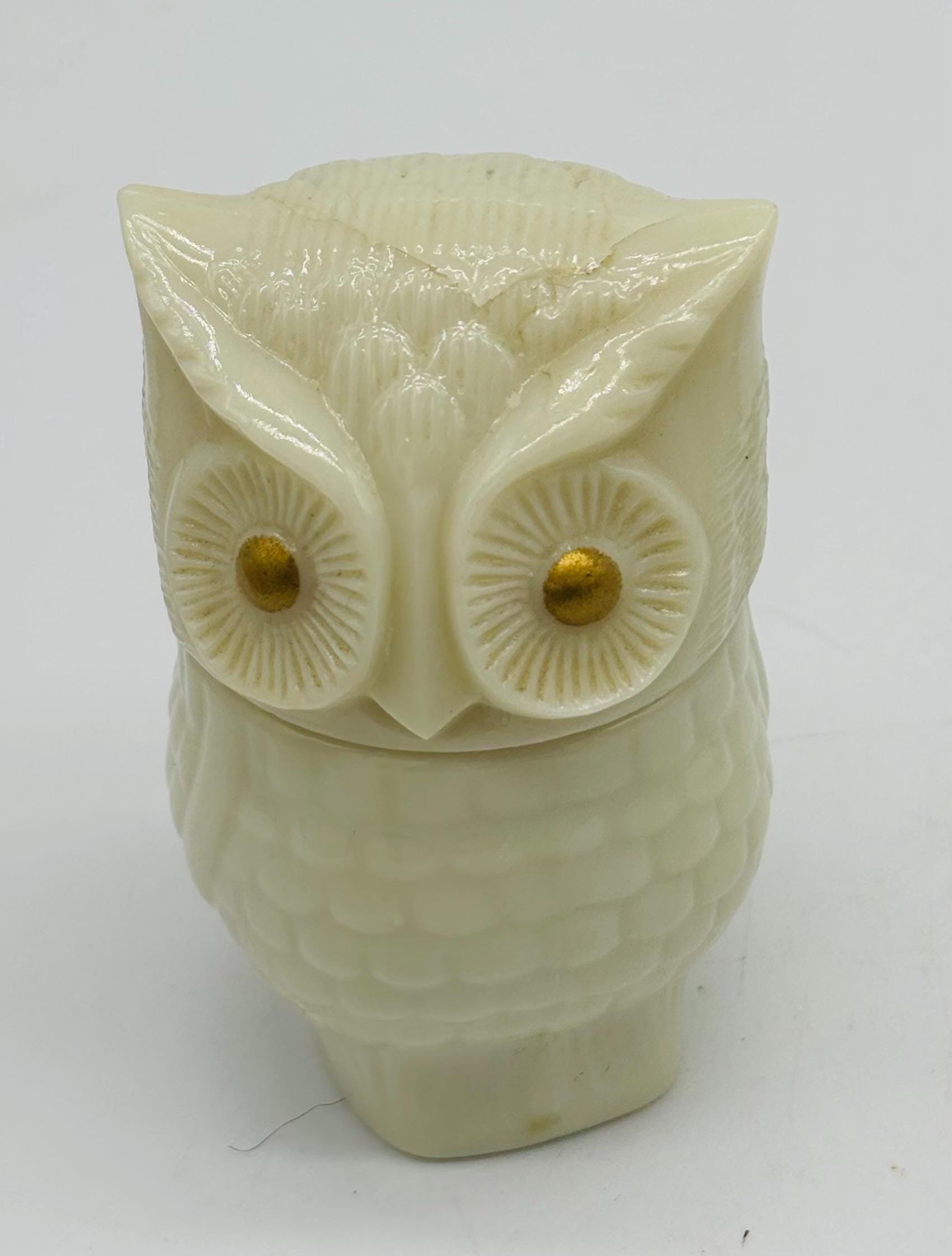 MCM “Precious Owl” Avon Scented Cream Jar. Moonwind