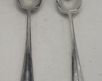 Muy bonito par de cucharas para servir vintage de Gerity
