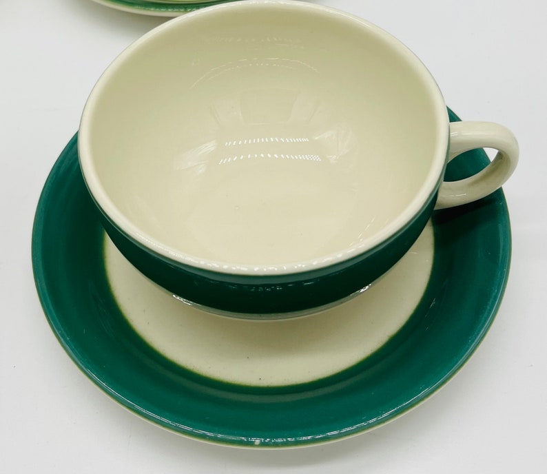 Set of 4 Mayer China Tea Cups and Saucers. Zero Imperfection Etsy