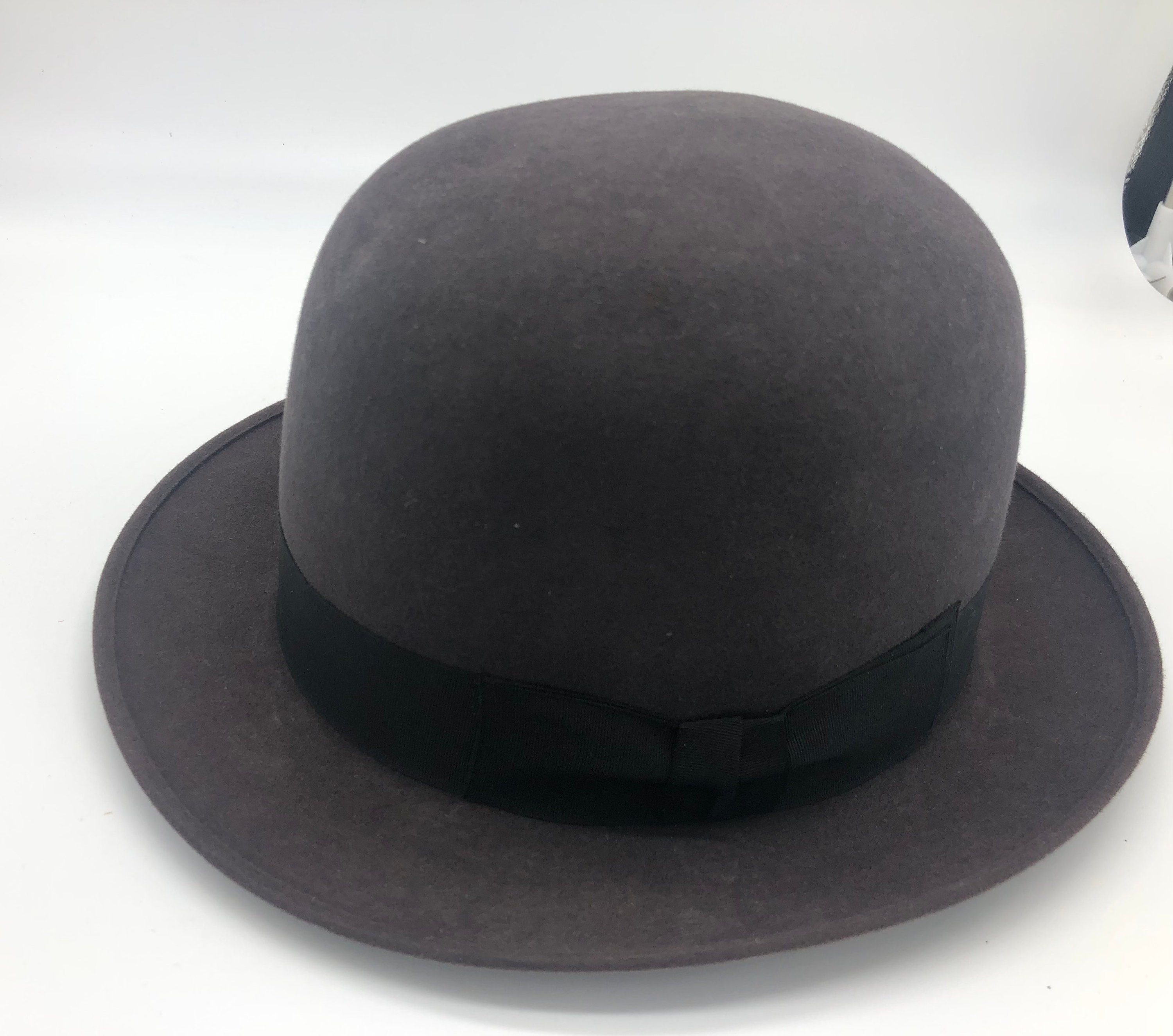 Vintage Lock & Co Equesterian Bowler Hat Size 6 3/4