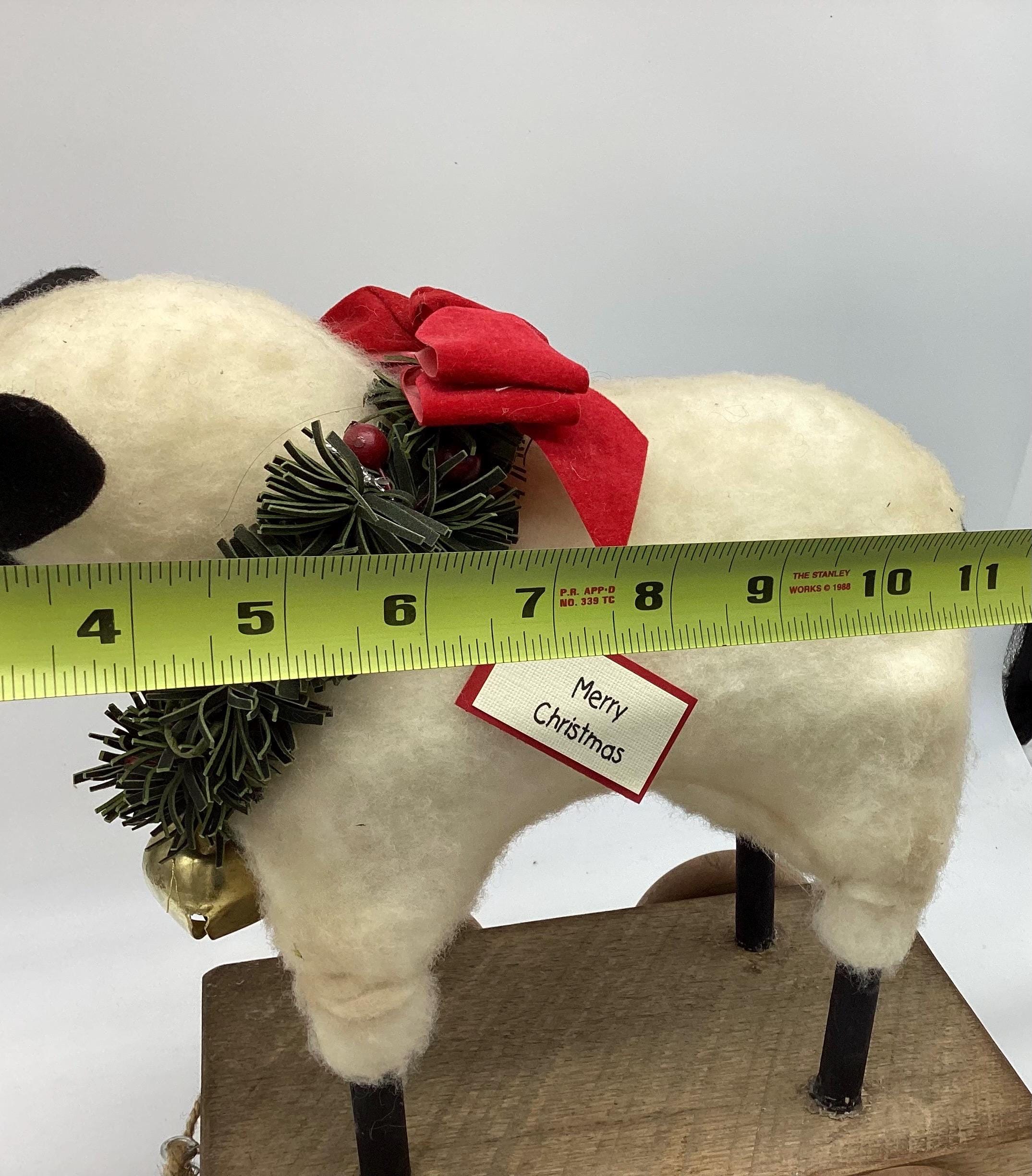 Handmade, Primitive Lamb Wooden Pull Toy - Etsy