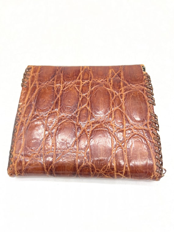 Brown Check Upcycled Wallet – Rockin The Lace Boutique