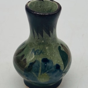 Small, Vintage, Tonala, Mexican Pottery Vase.