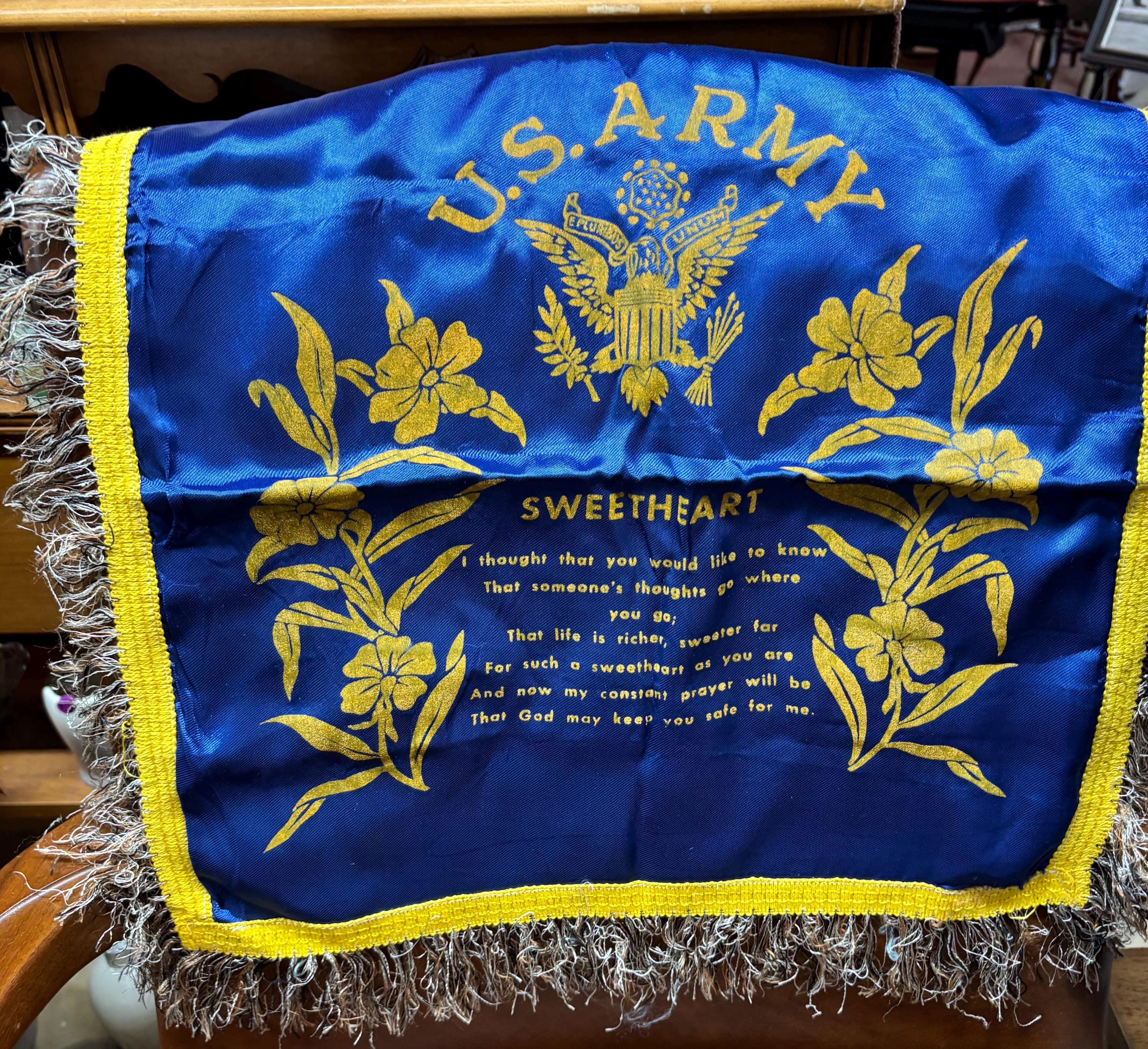 Pillow Army Sweetheart - Etsy