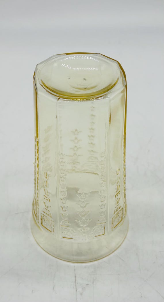 ヴィンテージ、ウラン/輝き、ディプレッションガラス、アンカーホッ