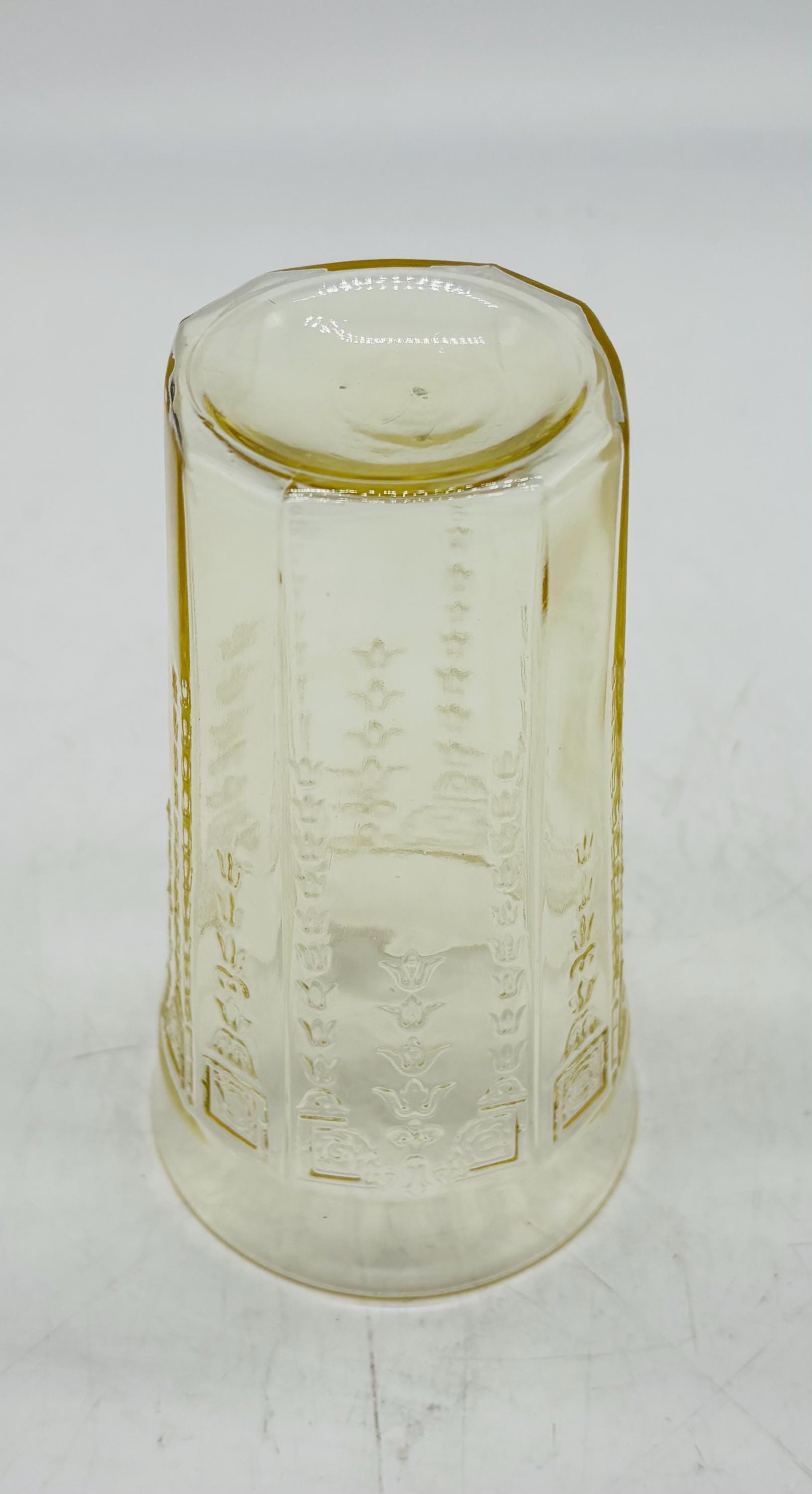 ヴィンテージ、ウラン/輝き、ディプレッションガラス、アンカーホッ