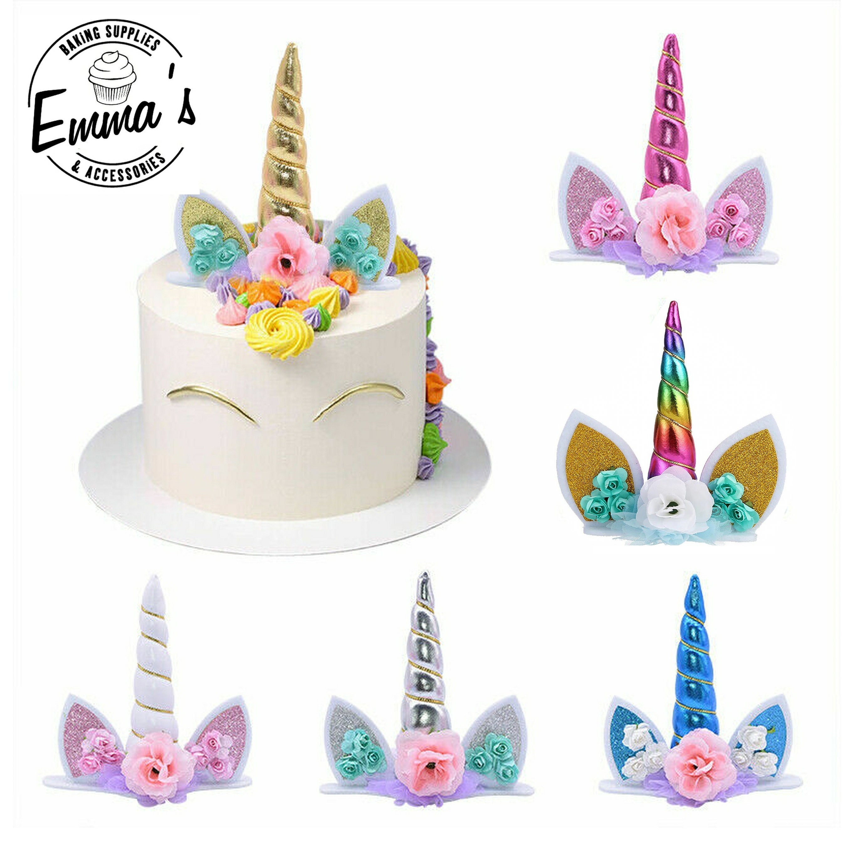 Printable Unicorn Cake Topper Printable Instant Download Ireland 10