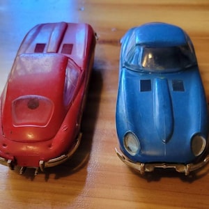 Pair of Vintage 1960&#39;s Jaguars