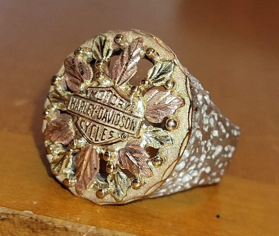 Super Rare Vintage Harley Davidson Ring - image 1