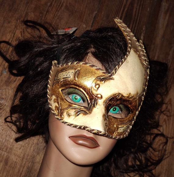 Original Venezia Hand Painted Mask - image 5