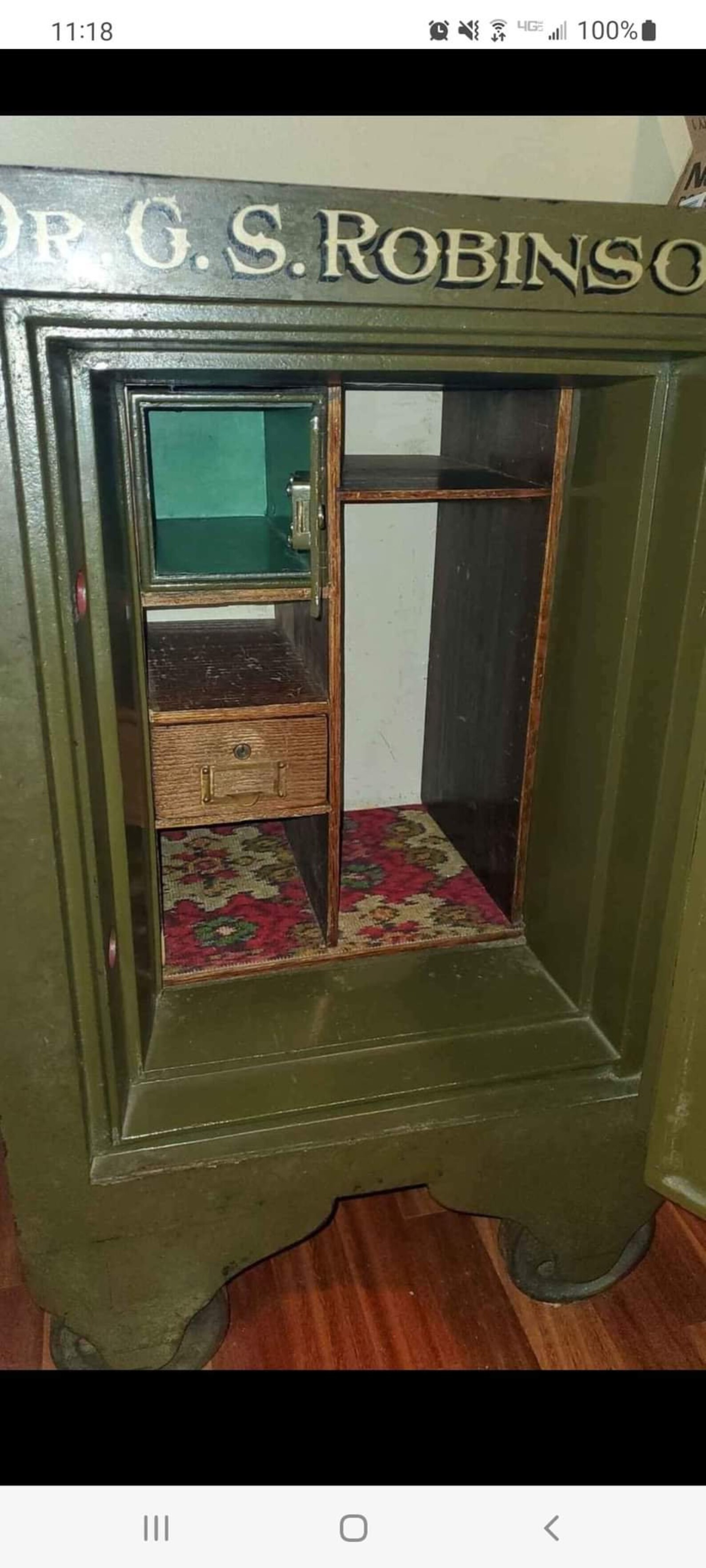 Morris Ireland Safe Co. Late 1800's Etsy