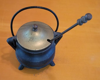 Old Whale Oil Smudge Pot