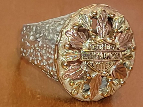 Super Rare Vintage Harley Davidson Ring - image 2