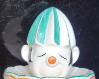 Vintage Ceramic Clown Juicer
