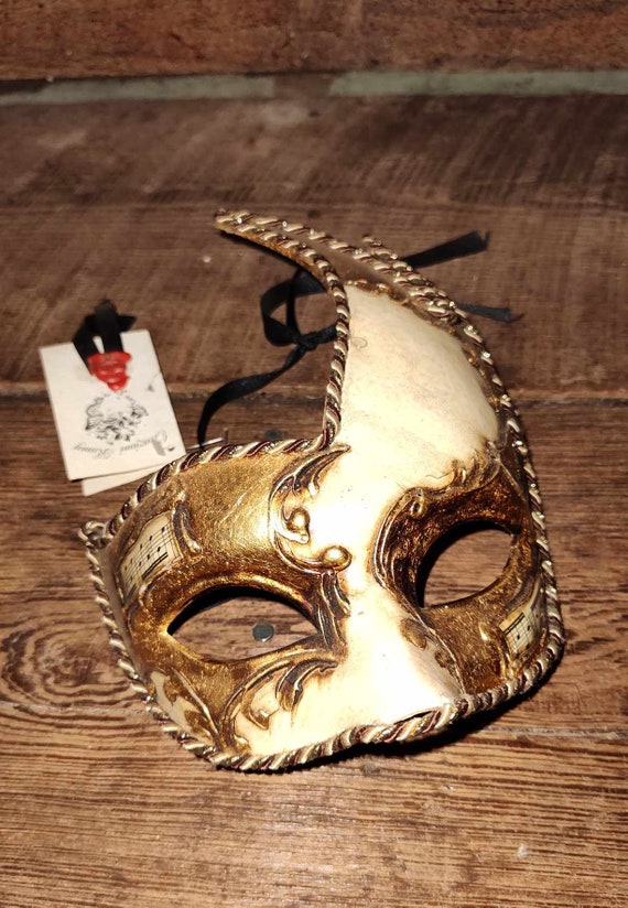 Original Venezia Hand Painted Mask - image 2