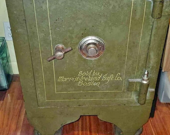 Morris Ireland Safe Co. Late 1800's Etsy