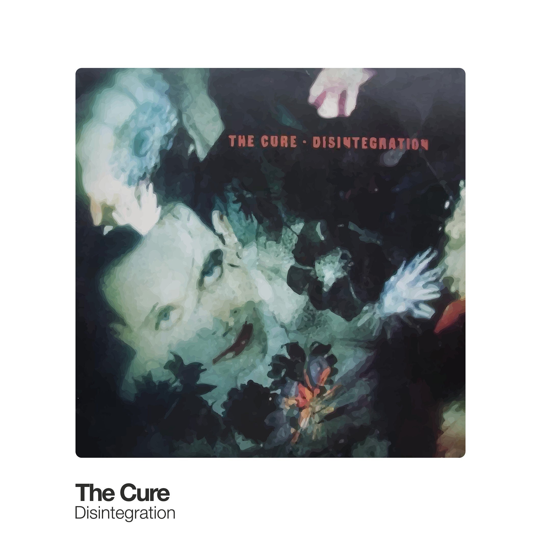 The Cure Disintegration Posters Album Cover Poster