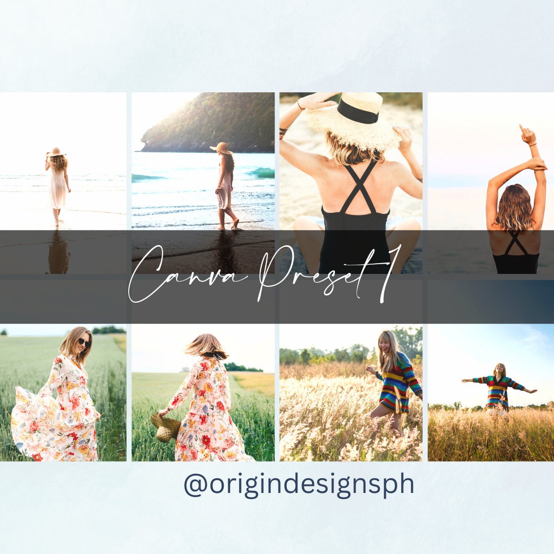 Canva Preset Canva Filter Canva Photo Filter Canva Photo Etsy Australia