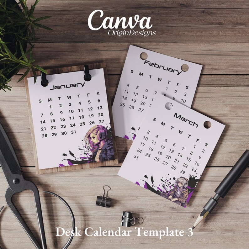 2024 Calendar Printablemonthly Calendarmini Calendarmini Desk