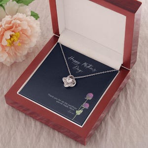 Modèle de carte message Canva Shineon Carte cadeau bijoux fête des Mères Maman Maman Soeur Grand-Mère Tante BFF Amis Belle-mère POD