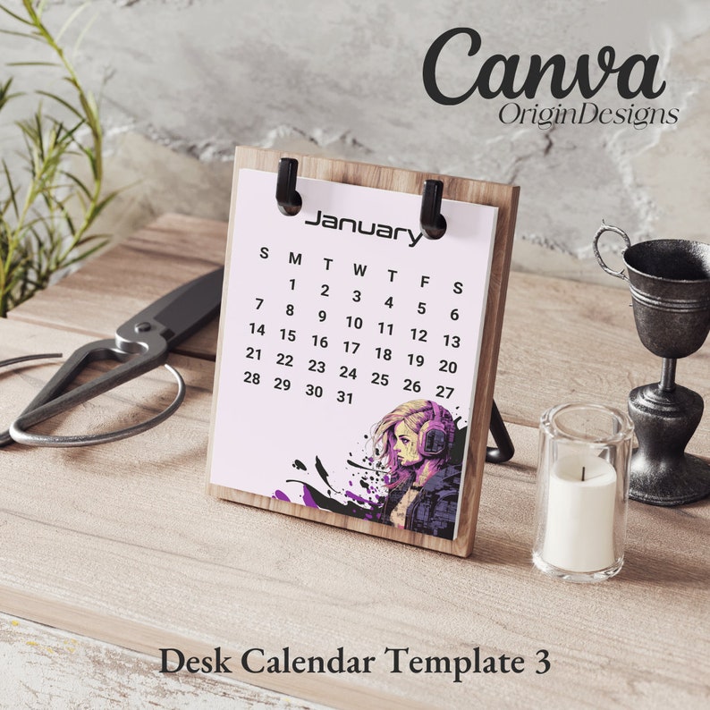 2024 Calendar Printablemonthly Calendarmini Calendarmini Desk