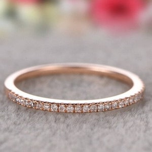 Rose Gold Stacking Ring