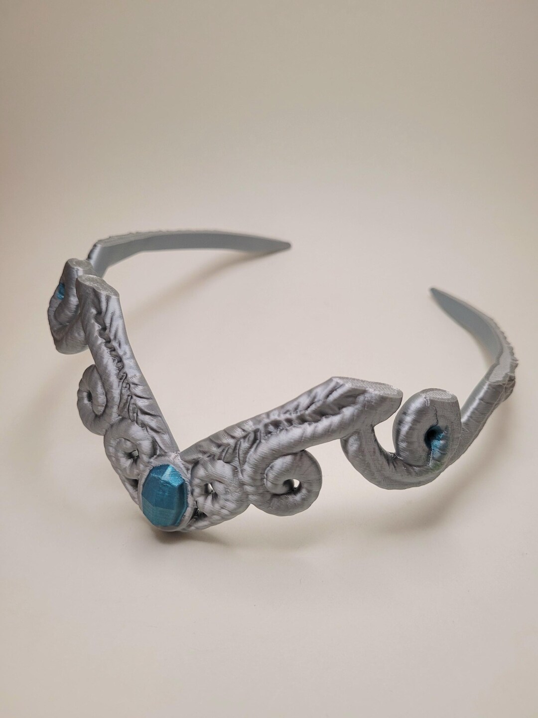 Fantasy Crown Tiara 3D Printed Tons of Color Options Handpainted