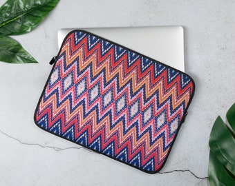 Zig Zag Laptop Sleeve/Case 15 Personalized Zig Zag Laptop Sleeve/Case 15 Personalized