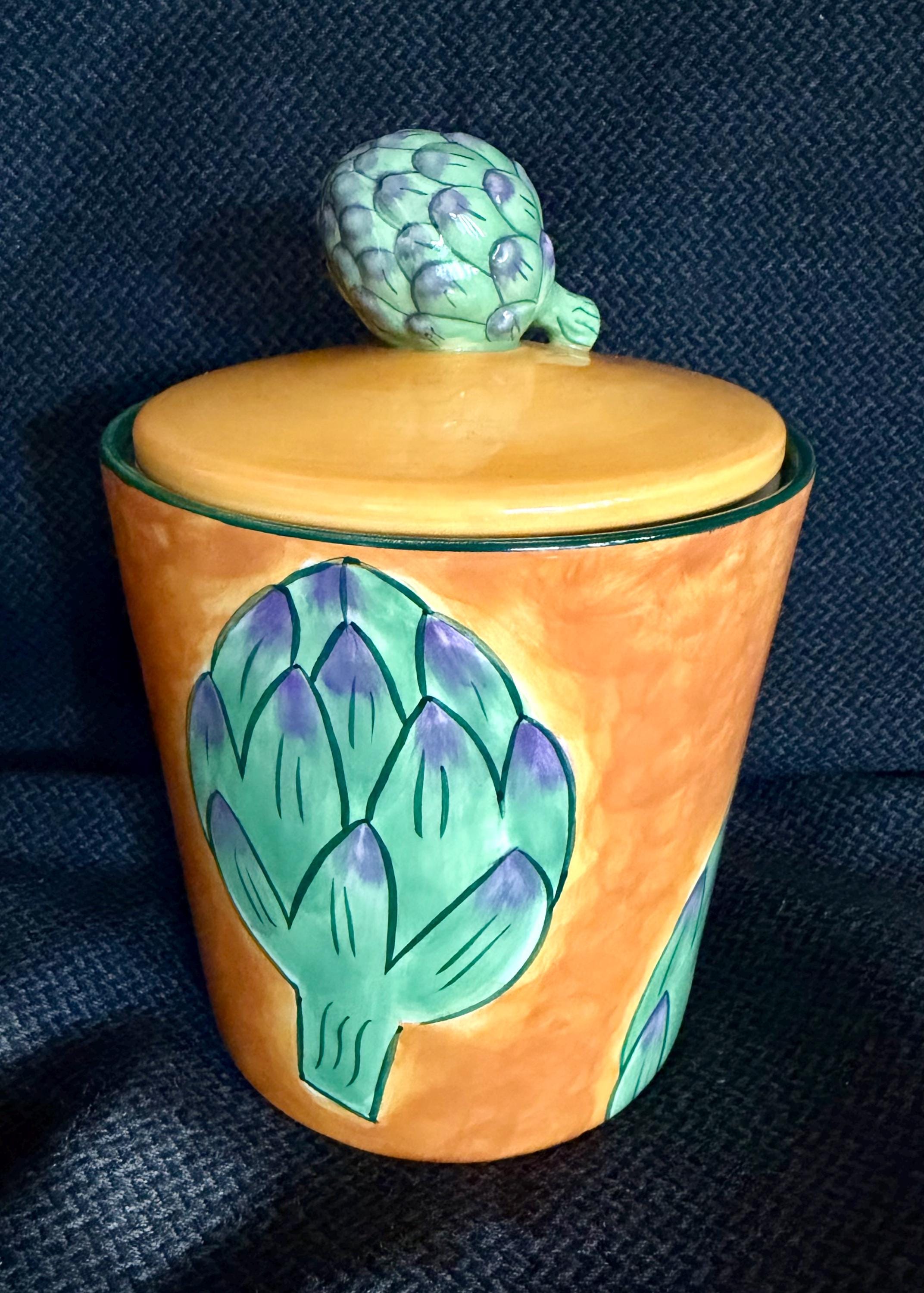 The Italian Hand Painted Jar - Etsy