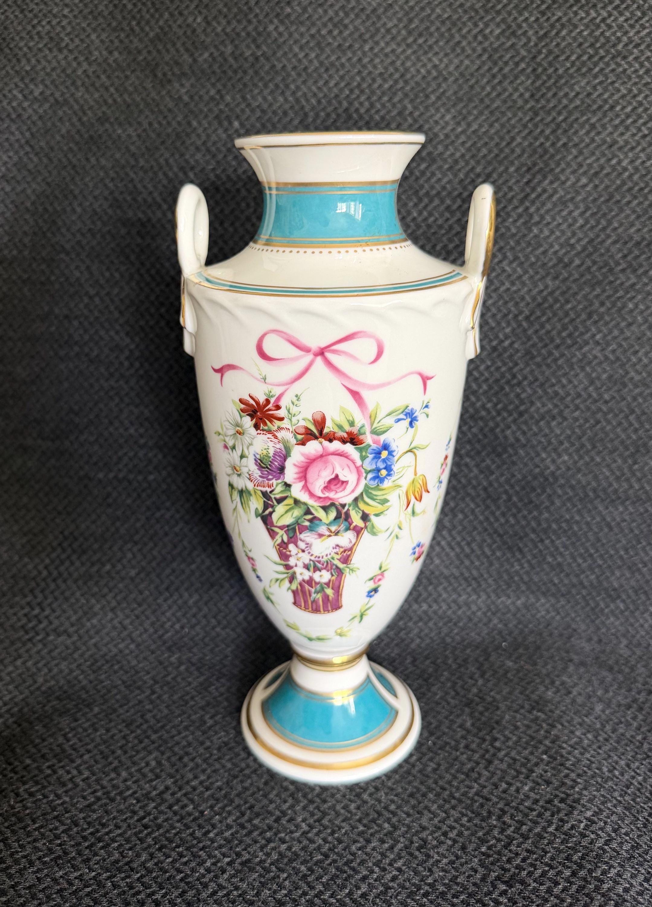 ヴィンテージ ミントン 花瓶 ヴィンテージ ミントン 花瓶 Vintage Minton Vase - Etsy
