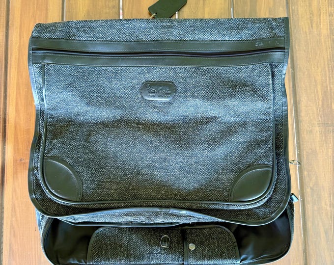 Vintage Pierre Cardin Travel Suit Luggage Storage Organizer Duffle Bag