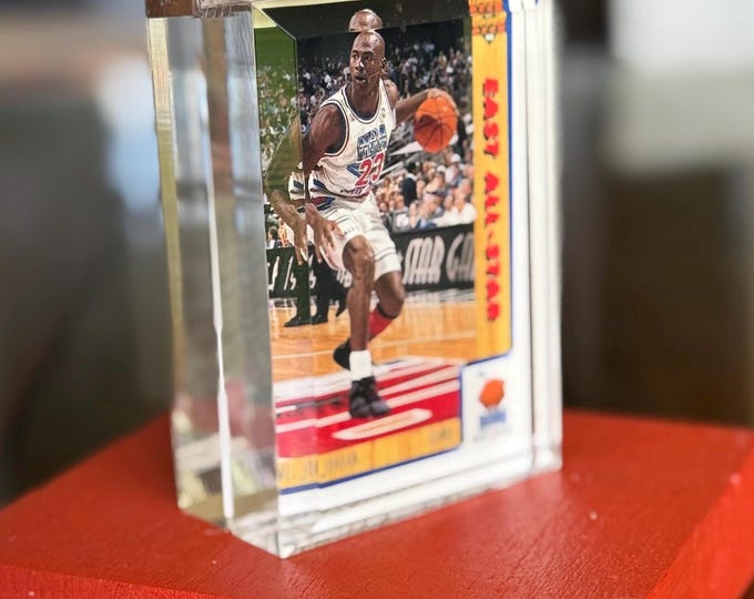 1991 Upper Deck International #452 Michael Jordan All-Star BULL Lmtd Edtn Casing