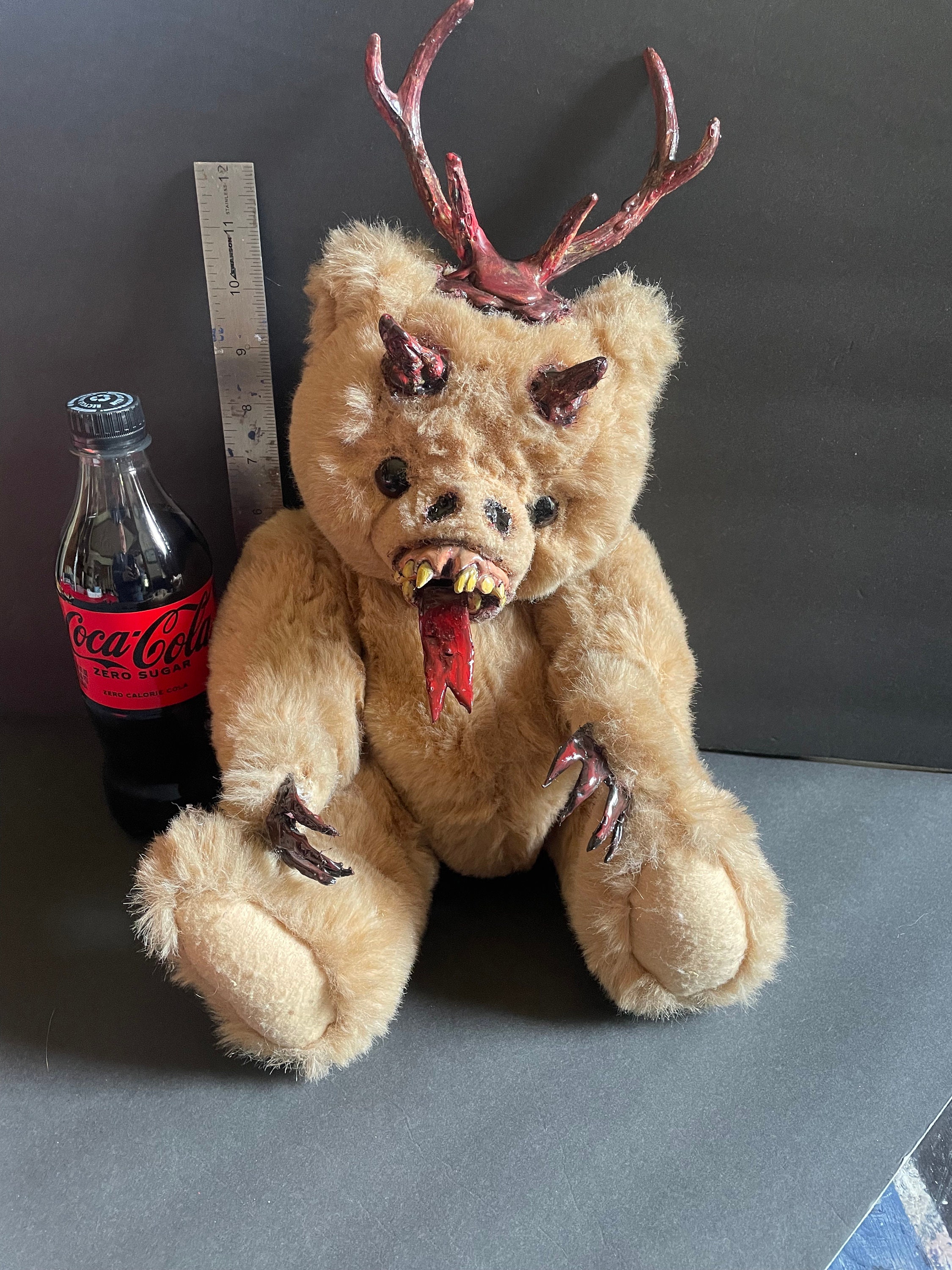 Wendigo Scary Teddy Bear by 1894 Design Studio Artisan - Etsy