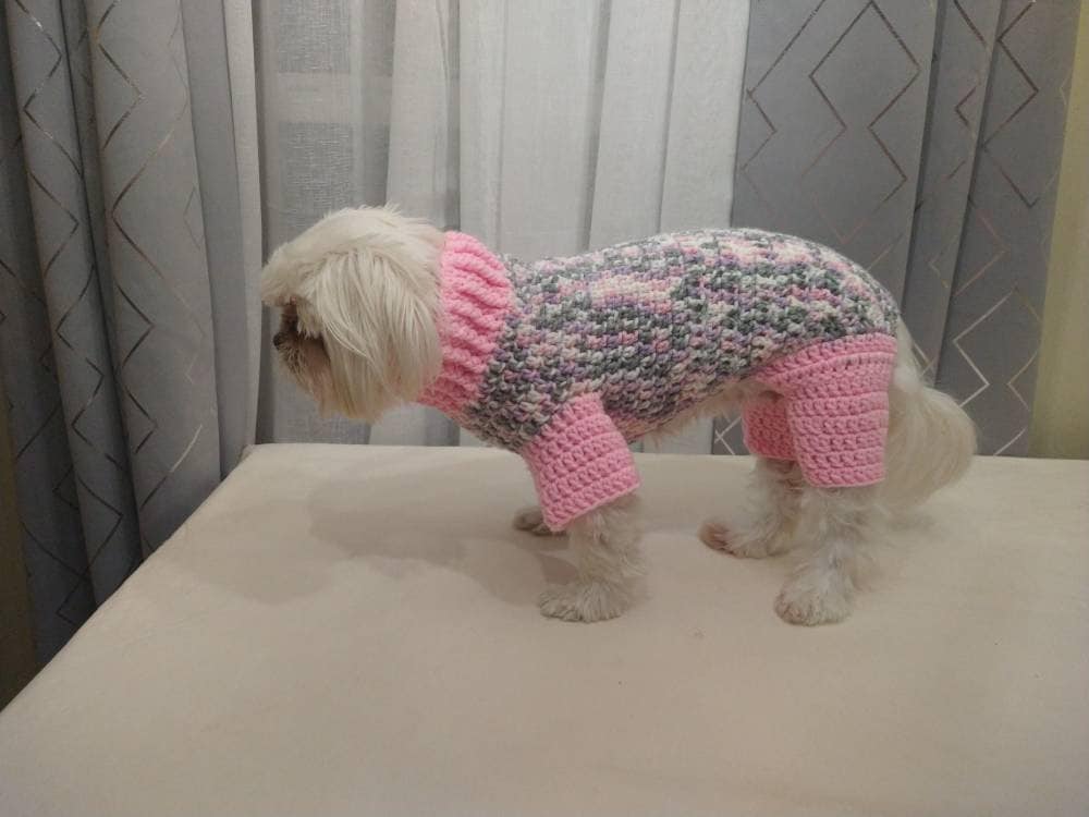Crochet Dog Pajamas Etsy