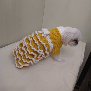 Southern Bell Dog Sweaters Dress