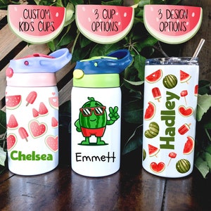 Watermelon Kids Insulated Tumbler: Stainless Steel Water Bottle